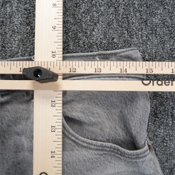 Abercrombie Fitch Jeans Womens 29 Gray 90s Straight Ultra High Rise 8s - Picture 5 of 9
